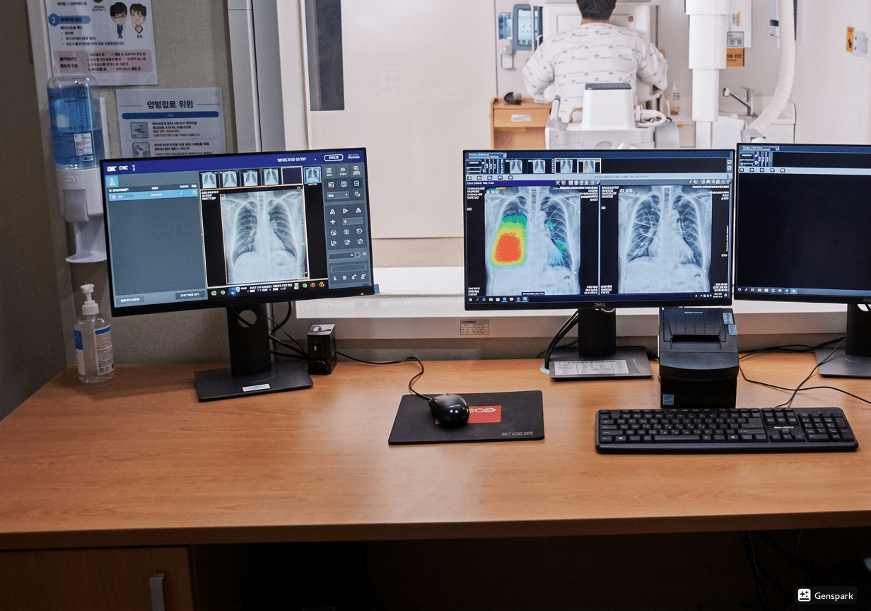 AI 기반 흉부 엑스레이 판독